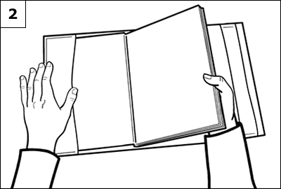 Book Cover Instructions: Step 2