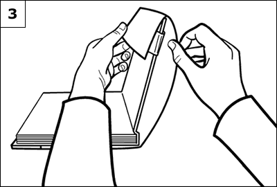 Book Cover Instructions: Step 3